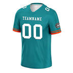 Custom Green Miami Personalized Authentic Football Jersey FBJ02-D020263-24