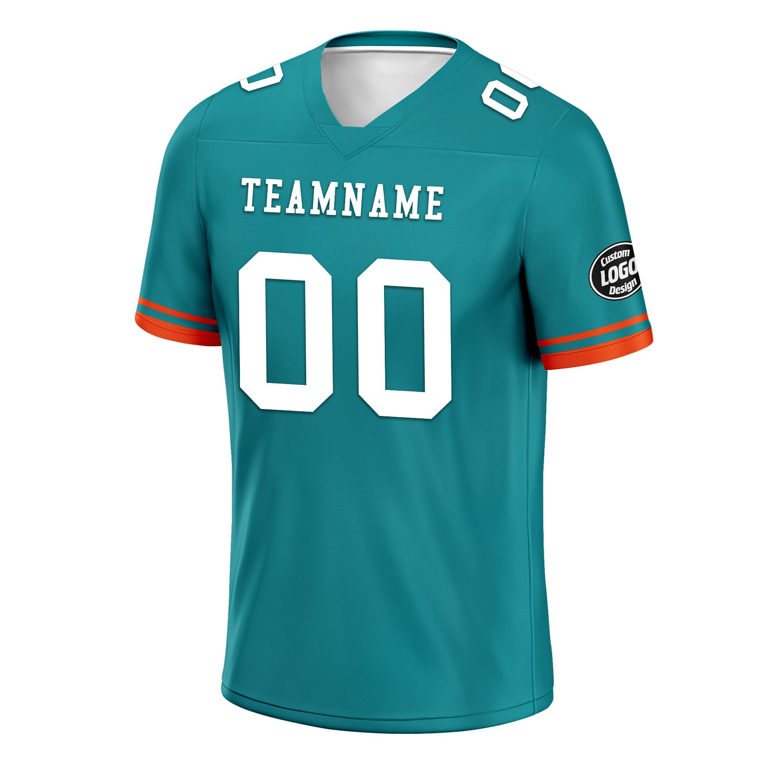 Custom Green Miami Personalized Authentic Football Jersey FBJ02-D020263-24