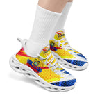 Custom Ecuador 2026 World Cup Sneakers DIY Country Flag Running Shoes Lightweight Sport Shoes Gift for Football Fans Personalized Team Name and Logo FN003-F009077-4