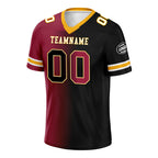 Custom Red Black Arizona Personalized Authentic Football Jersey FBJ02-D028017-1