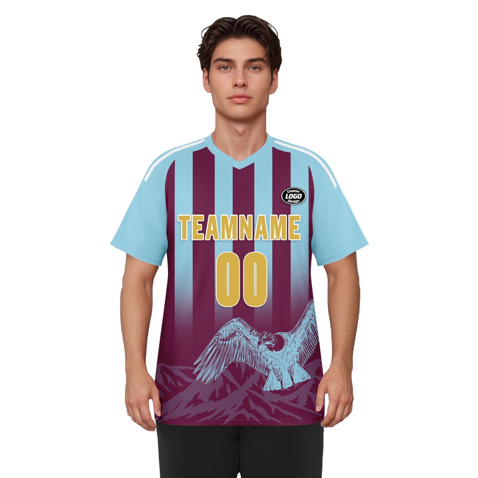 Custom Argentina 2026 World Cup Football Shirt Customized Soccer Jersey for Fans Add Your Name & Number FZ190-F007001-03