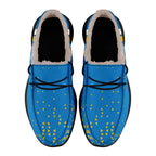 Custom Blue Yellow Los Angeles Shoes Personalized Sneaker FN042-D020279-22