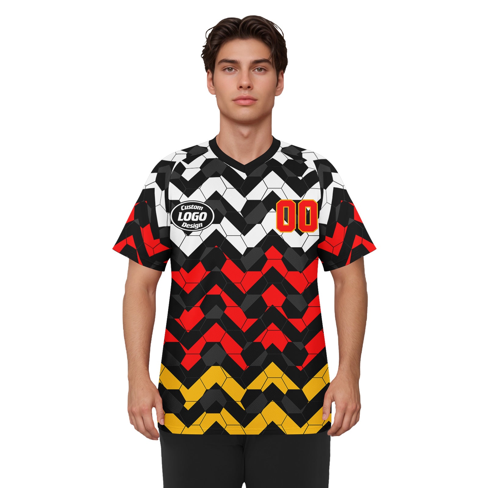 Custom Germany 2026 World Cup Football Shirt Customized Soccer Jersey for Fans Add Your Name & Number FZ190-F027096-2