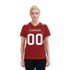 Custom Red Classic Style Personalized Authentic Football Jersey FBJ02-bd0a700a