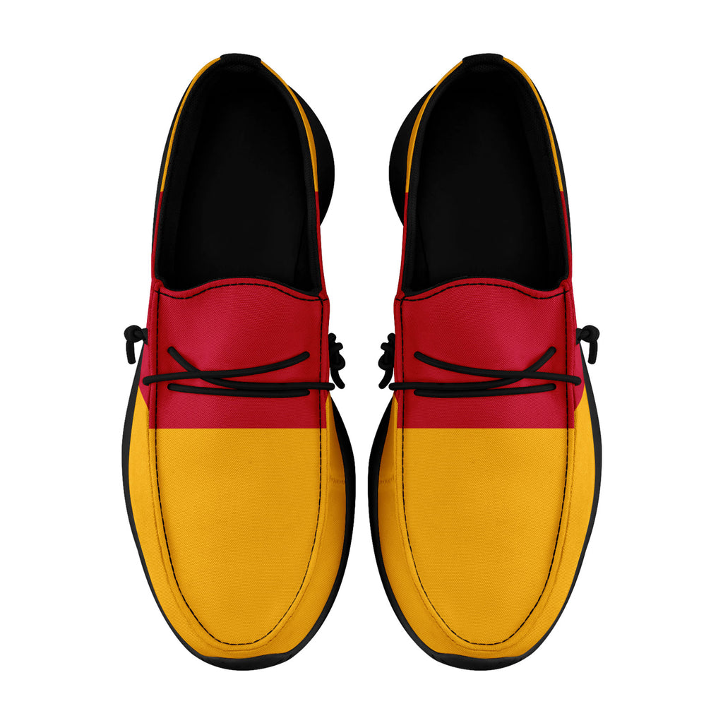 Custom Gray White Red Yellow Pittsburgh Jacket and Sports Shoes Combo Offer Personalized Combo ZH-D020294-30