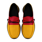 Custom Gray White Red Yellow Pittsburgh Jacket and Sports Shoes Combo Offer Personalized Combo ZH-D020294-30