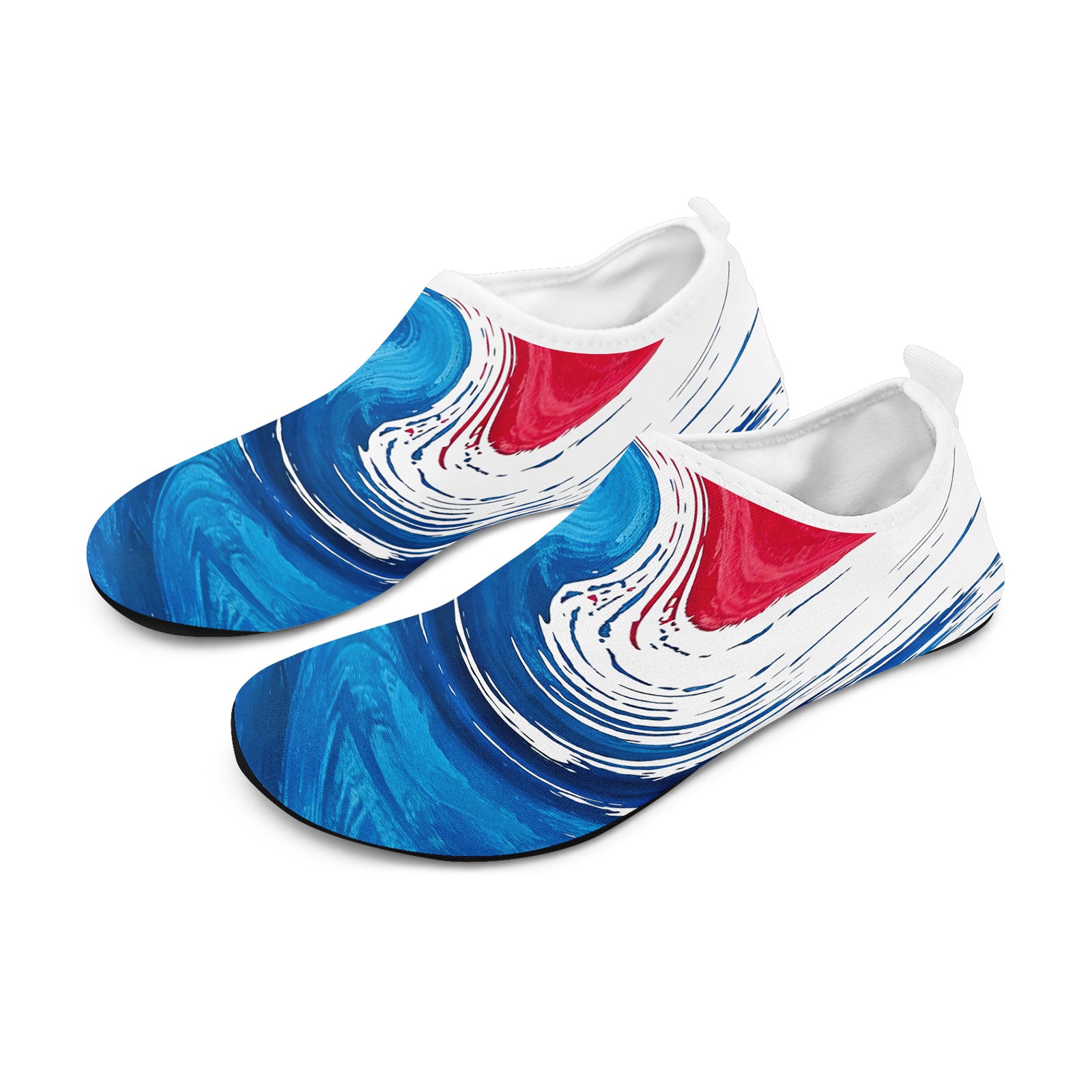 Custom South Korea 2026 World Cup Sneakers DIY Country Flag Running Shoes Lightweight Sport Shoes Gift for Football Fans Personalized Team Name and Logo FN086-F009141-1