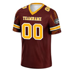 Custom Crimson Washington Personalized Authentic Football Jersey FBJ02-D025033-29