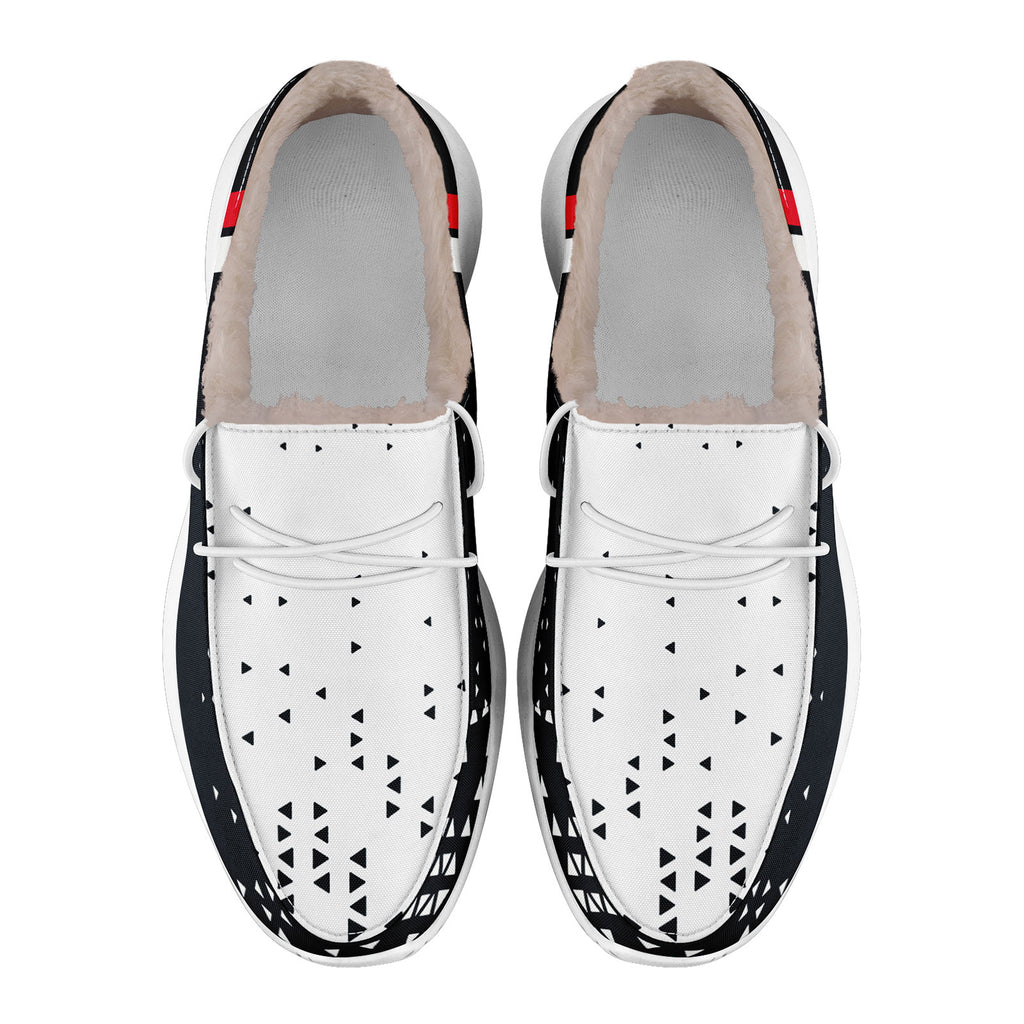Custom Black White Houston Shoes Personalized Sneaker FN042-D020279-12