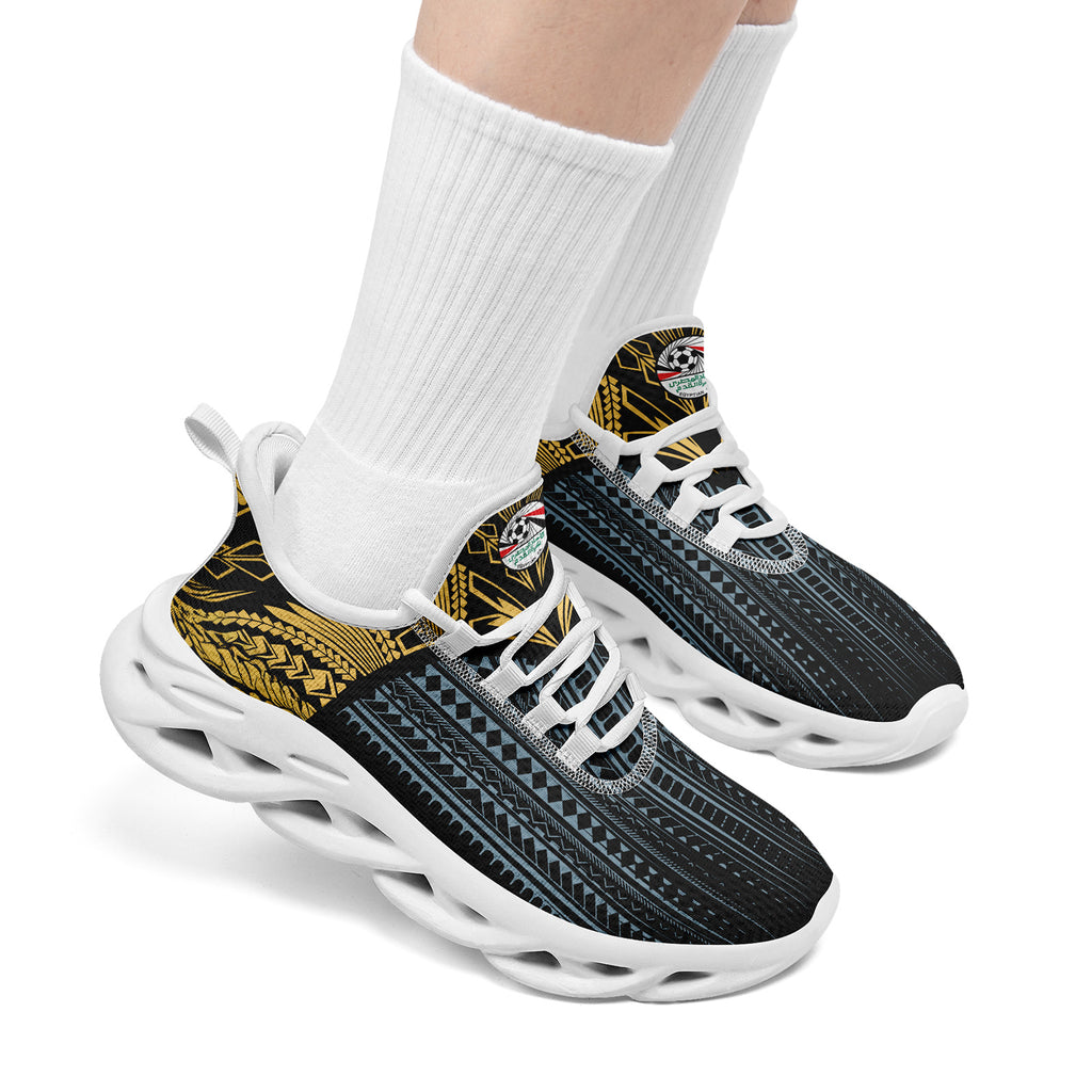 Custom Egypt 2026 World Cup Sneakers DIY Country Flag Running Shoes Lightweight Sport Shoes Gift for Football Fans Personalized Team Name and Logo FN003-F020041-3