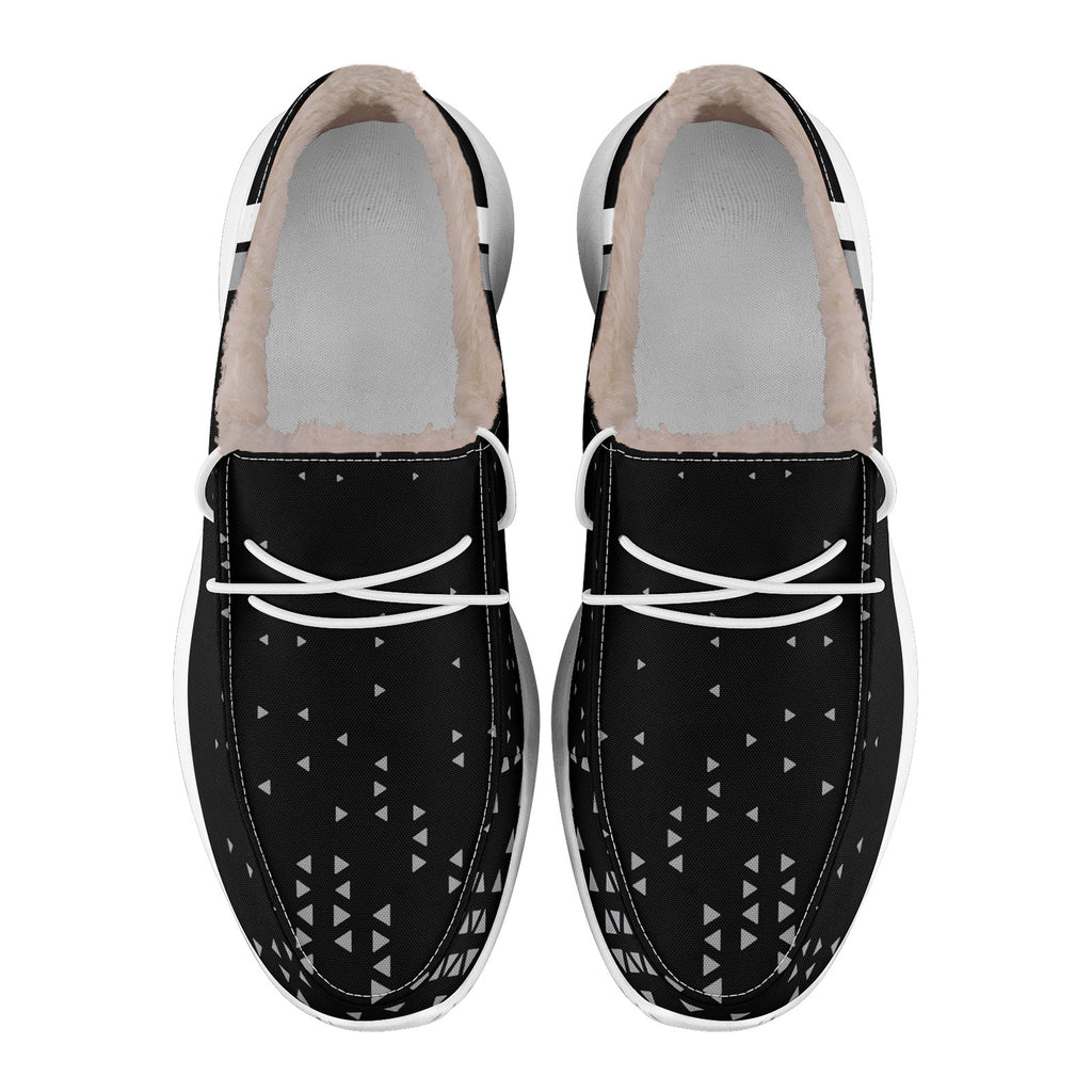 Custom Black Gray Las Vegas Shoes Personalized Sneaker FN042-D020279-20