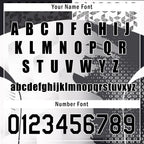 Custom Black White Soccer Sets Jersey Personalized SCJ101-D020210-2