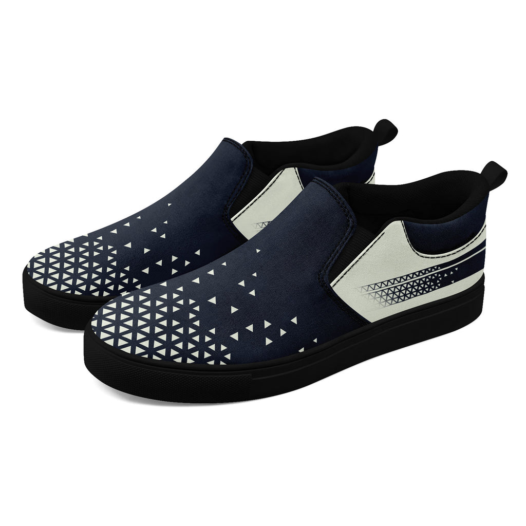 Custom Canvas Sneakers Personalized Slip On Shoes FN071-E023042-8