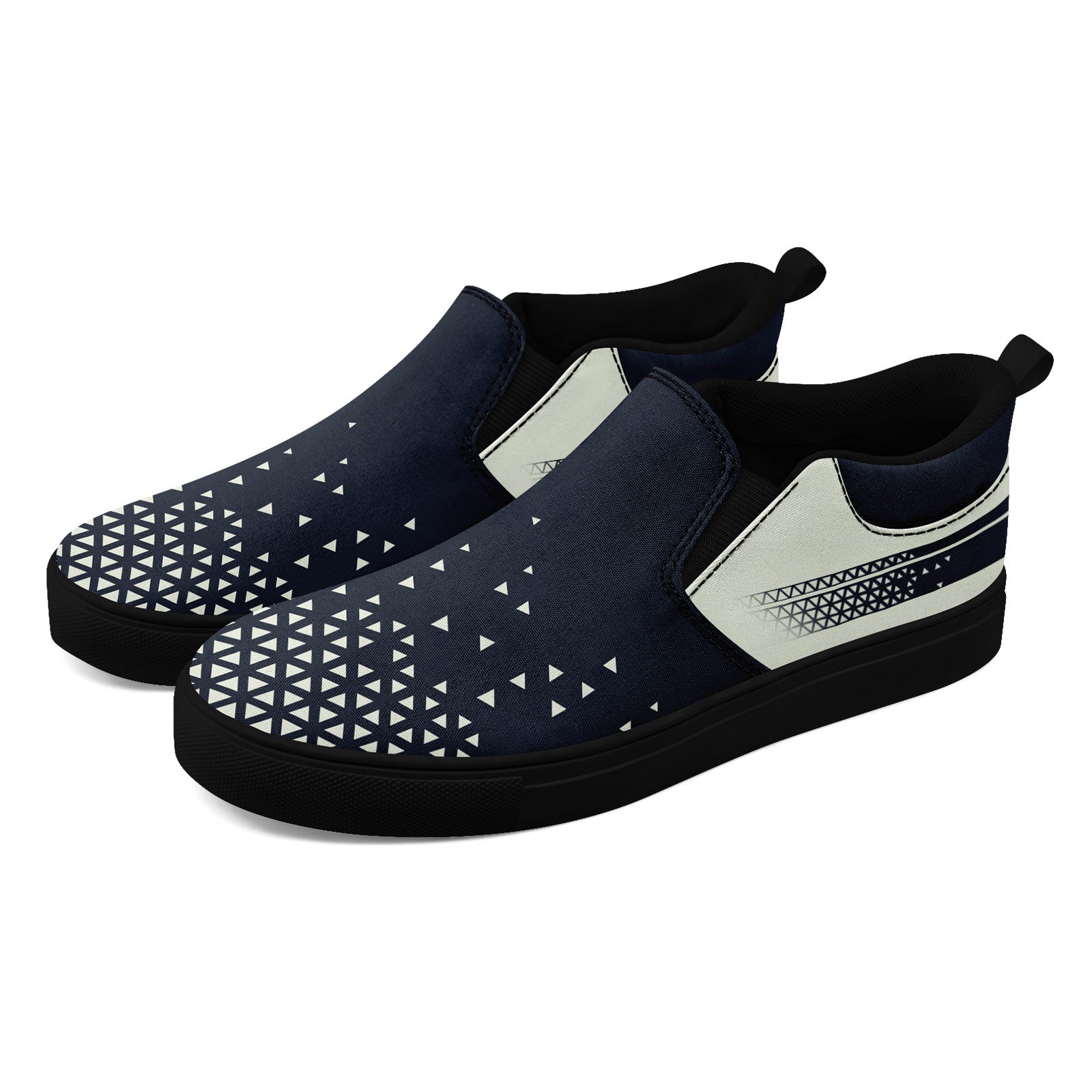 Custom Canvas Sneakers Personalized Slip On Shoes FN071-E023042-8