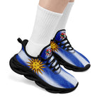 Custom Uruguay 2026 World Cup Sneakers DIY Country Flag Running Shoes Lightweight Sport Shoes Gift for Football Fans Personalized Team Name and Logo FN003-F009072-1