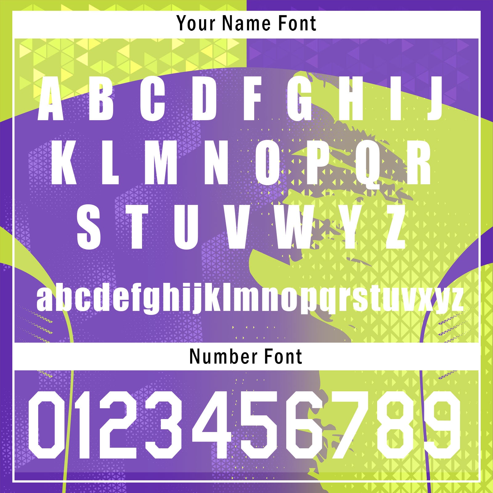 Custom Purple Green Soccer Sets Jersey Personalized SCJ101-D020210-4