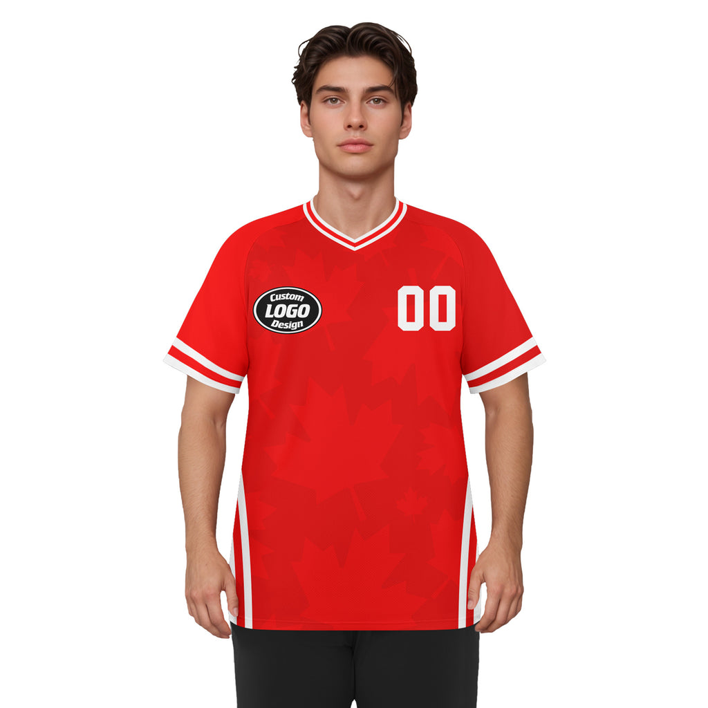 Custom Canada 2026 World Cup Football Shirt Customized Soccer Jersey for Fans Add Your Name & Number FZ190-F009149-1