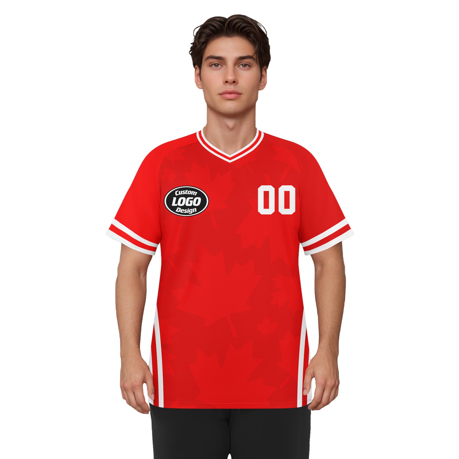 Custom Canada 2026 World Cup Football Shirt Customized Soccer Jersey for Fans Add Your Name & Number FZ190-F009149-1