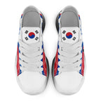 Custom South Korea 2026 World Cup Sneakers DIY Country Flag Running Shoes Lightweight Sport Shoes Gift for Football Fans Personalized Team Name and Logo FN038-F009095-3