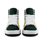 Custom Green Yellow Green Bay Firesoul Shoes Personalized Sneaker FN039-D020272-13