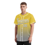 Custom Yellow Grey Fade Fashion Personalized Authentic Baseball Jersey BSBJ01-D0a70fb