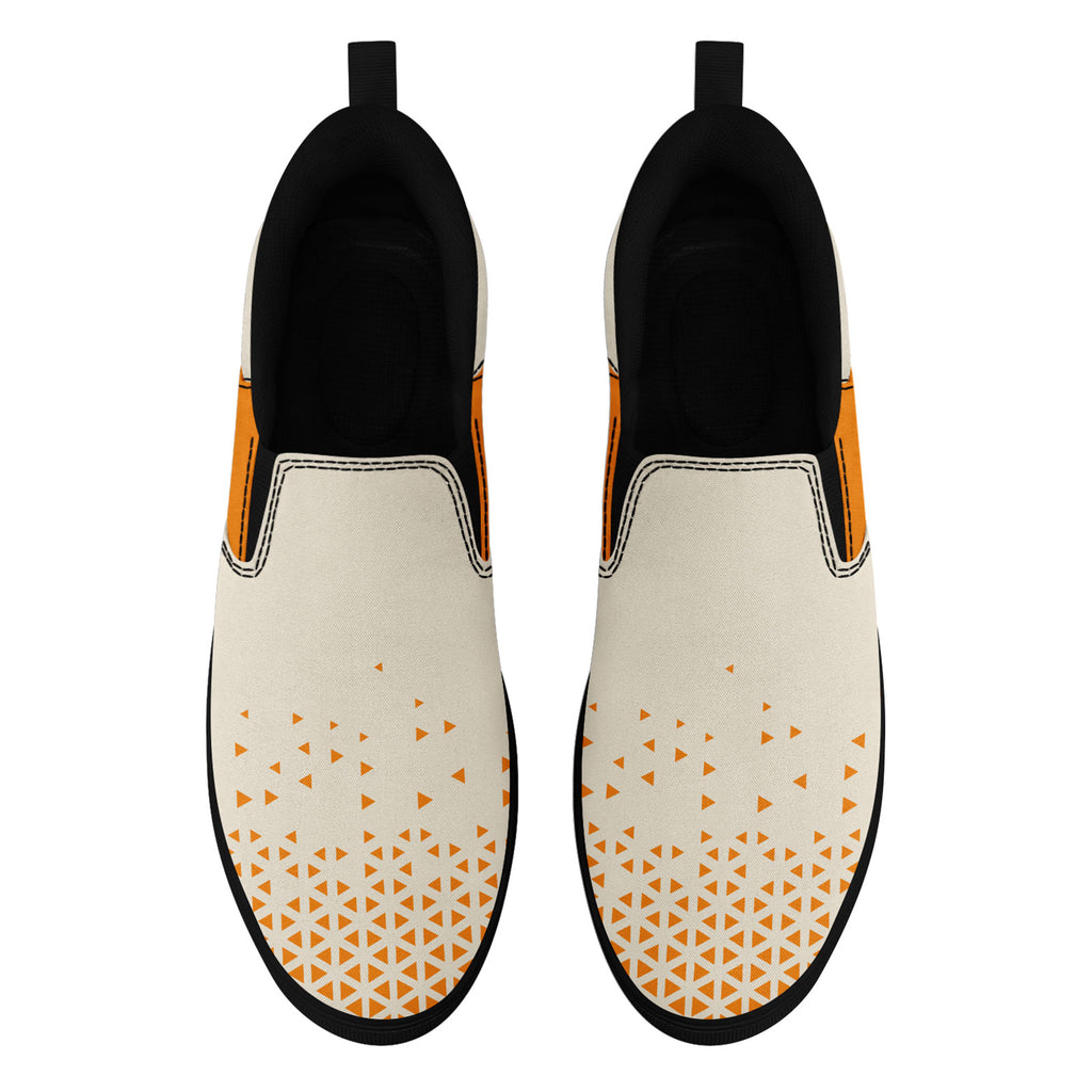 Custom Canvas Sneakers Personalized Slip On Shoes FN071-E023042-7