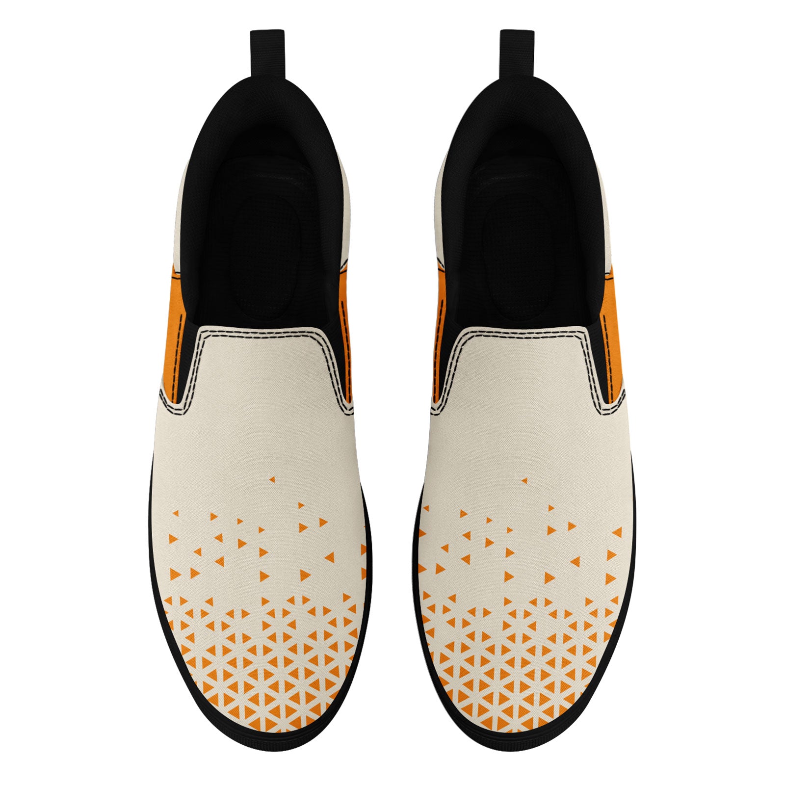 Custom Canvas Sneakers Personalized Slip On Shoes FN071-E023042-7