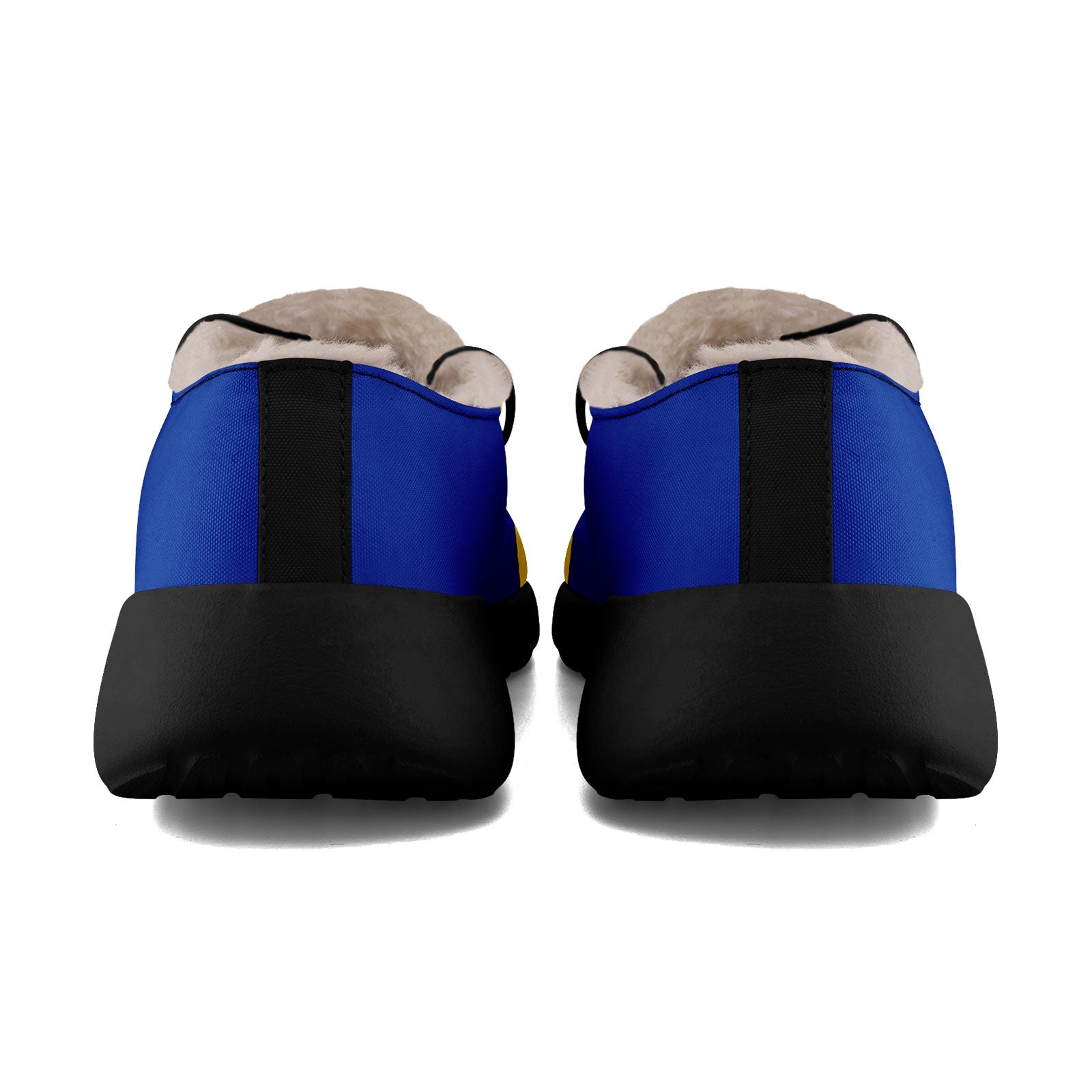 Custom Blue Yellow Los Angeles Shoes Personalized Sneaker FN042-D020279-15