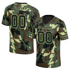 Custom Camo Personalized Authentic Football Jersey FBJ02-D06121
