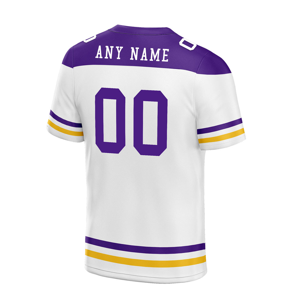 Custom Minnesota Personalized Authentic Football Jersey FBJ02-E0607-22