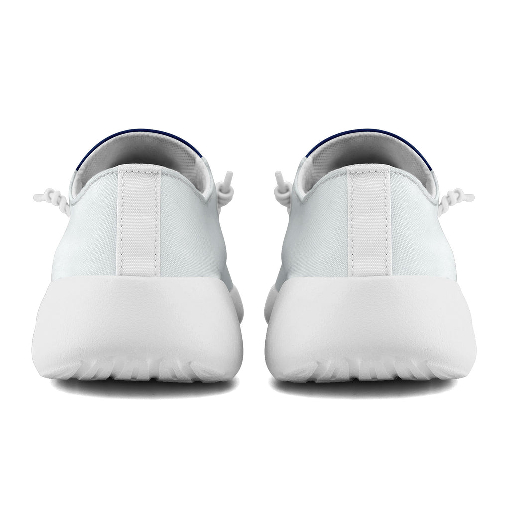 Custom White Blue Indianapolis Jacket and Sports Shoes Combo Offer Personalized Combo ZH-D020294-14