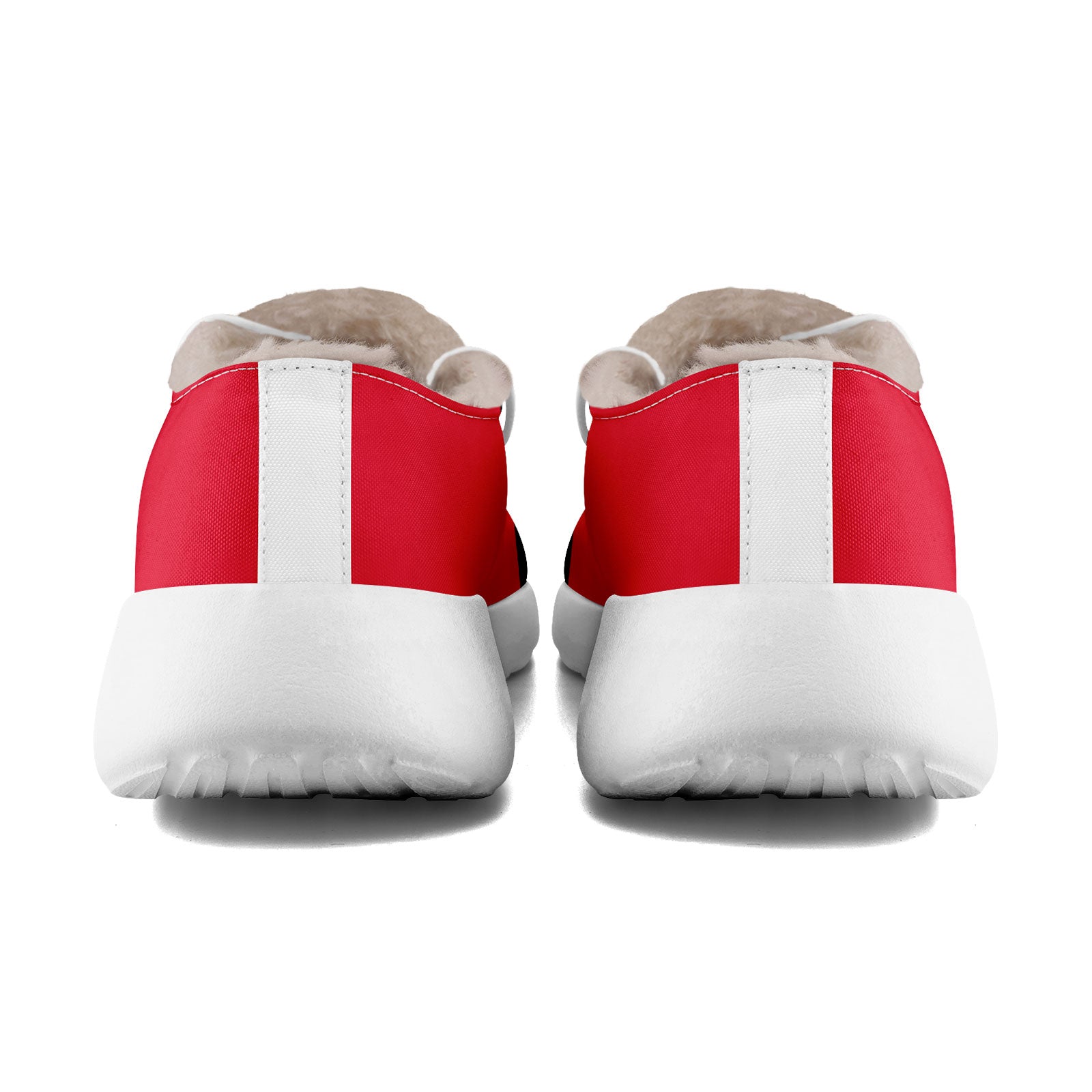 Custom Red Black Kansas City Shoes Personalized Sneaker FN042-D020279-18