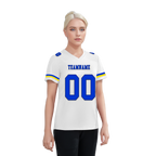 Custom White Classic Style Personalized Authentic Football Jersey FBJ02-bd0a7008