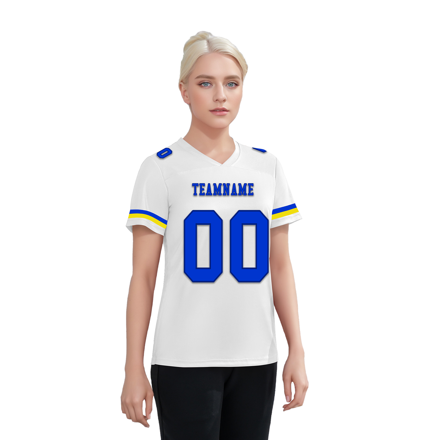 Custom White Classic Style Personalized Authentic Football Jersey FBJ02-bd0a7008