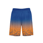 Custom Blue Orange Fade Fashion Sports Uniform Basketball Jersey BBJ01-D020102-3