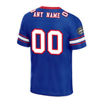 Custom Royal Red Buffalo Personalized Authentic Football Jersey FBJ02-D020256-31