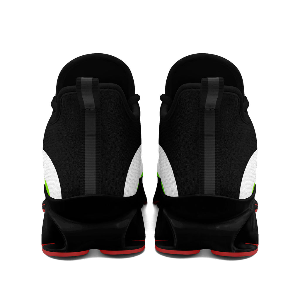 Custom Black Green Maxsoul Shoes Personalized Sneaker FN003XD-D020391-19