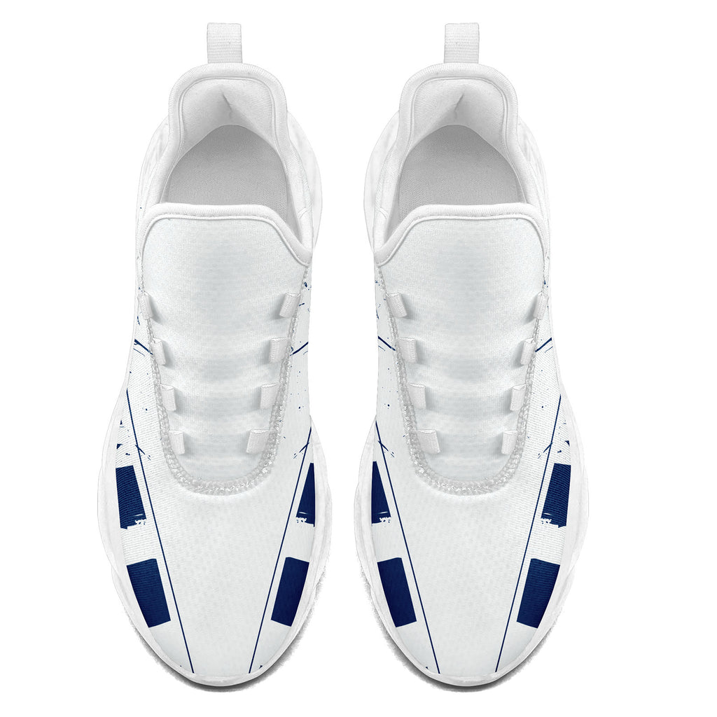 Custom Blue White Indianapolis MaxSoul Shoes and Hat Combo Offer Personalized Combo ZH-D020264-14