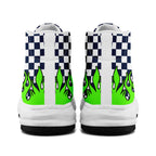 Custom White Blue Green Seattle Football Jersey and Firesoul Sports Shoes Combo Offer Personalized Combo ZH-D020273-27