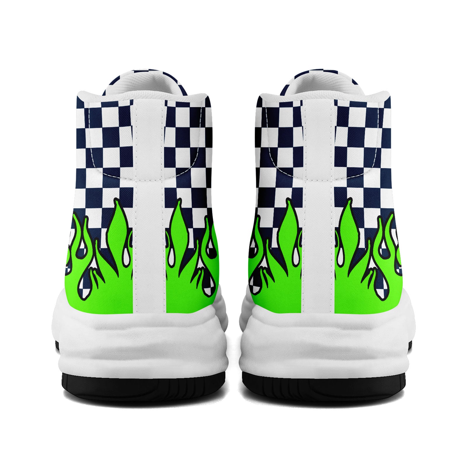 Custom White Blue Green Seattle Football Jersey and Firesoul Sports Shoes Combo Offer Personalized Combo ZH-D020273-27