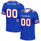 Custom Dark Blue Buffalo Personalized Authentic Football Jersey FBJ02-E0601-4