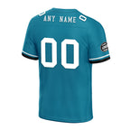 Custom Blue Jacksonville Personalized Authentic Football Jersey FBJ02-D020263-16