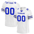 Custom White Classic Style Personalized Authentic Football Jersey FBJ02-bd0a700e