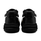 Custom Black White Pittsburgh Shoes Personalized Sneaker FN032-D020389-30