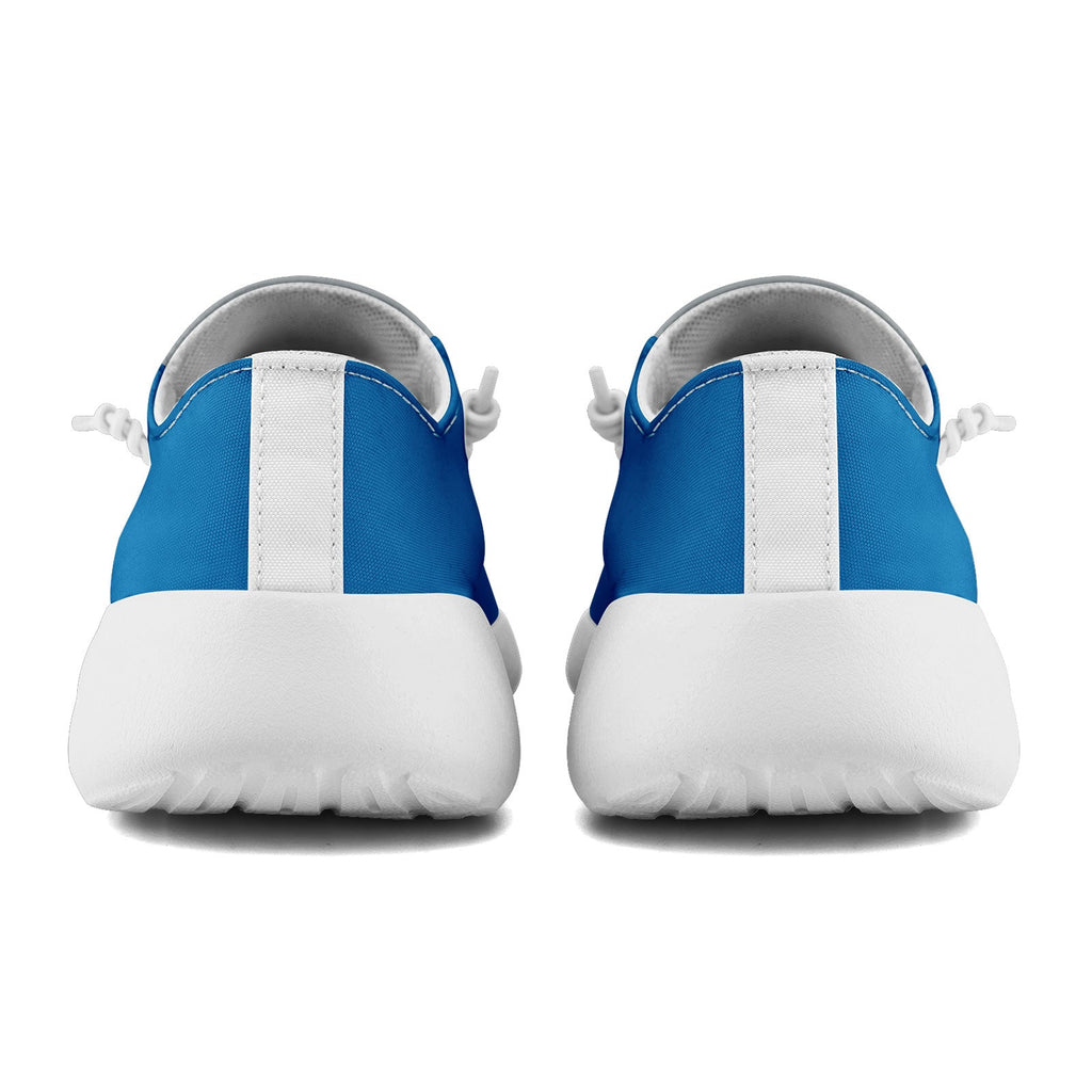 Custom Detroit Blue Gray Shoes Personalized Sneaker FN018-D020278-11 Custom Online