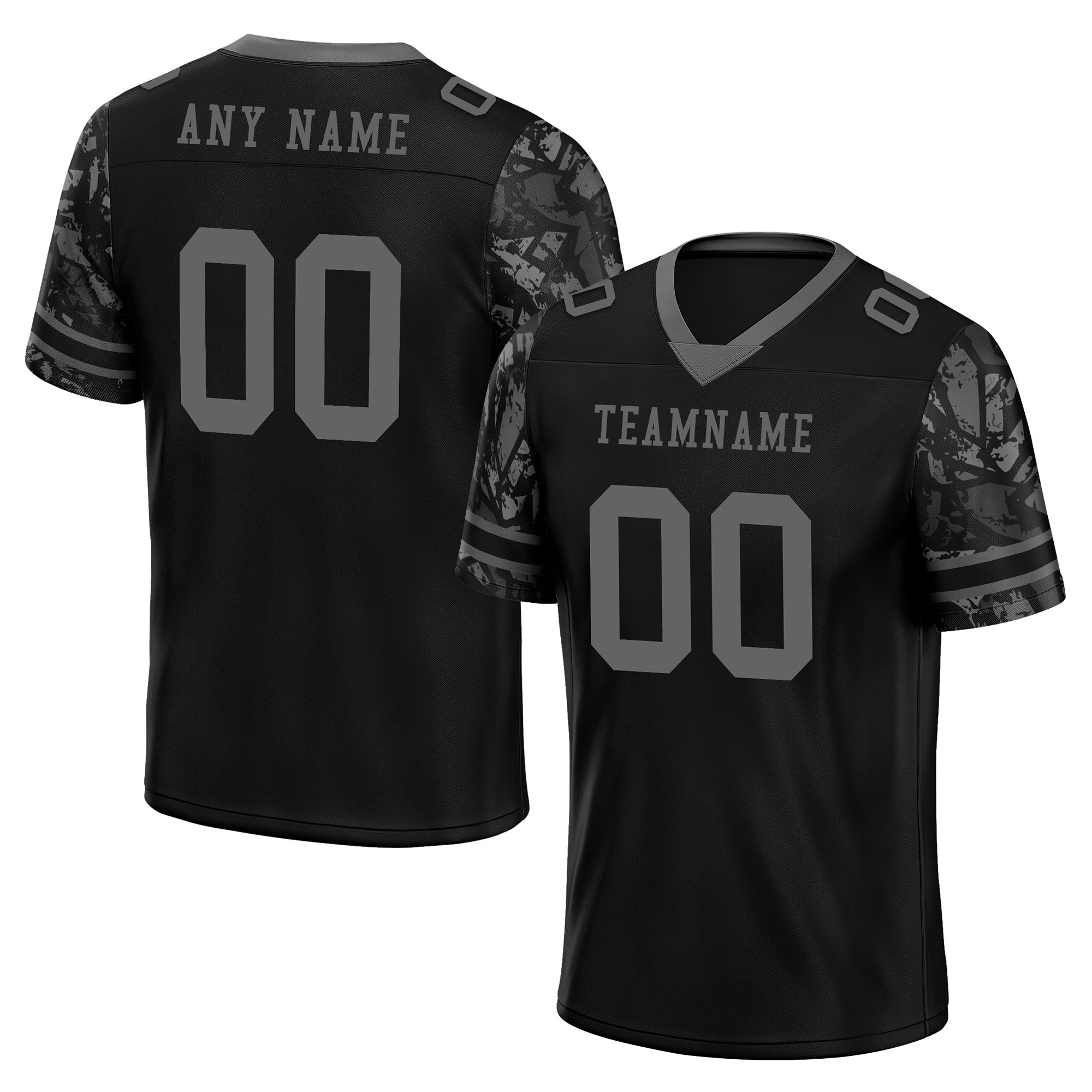 Custom Camo Personalized Authentic Football Jersey FBJ02-D06126