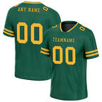 Custom Green Yellow Green Bay Personalized Authentic Football Jersey FBJ02-E0601-7