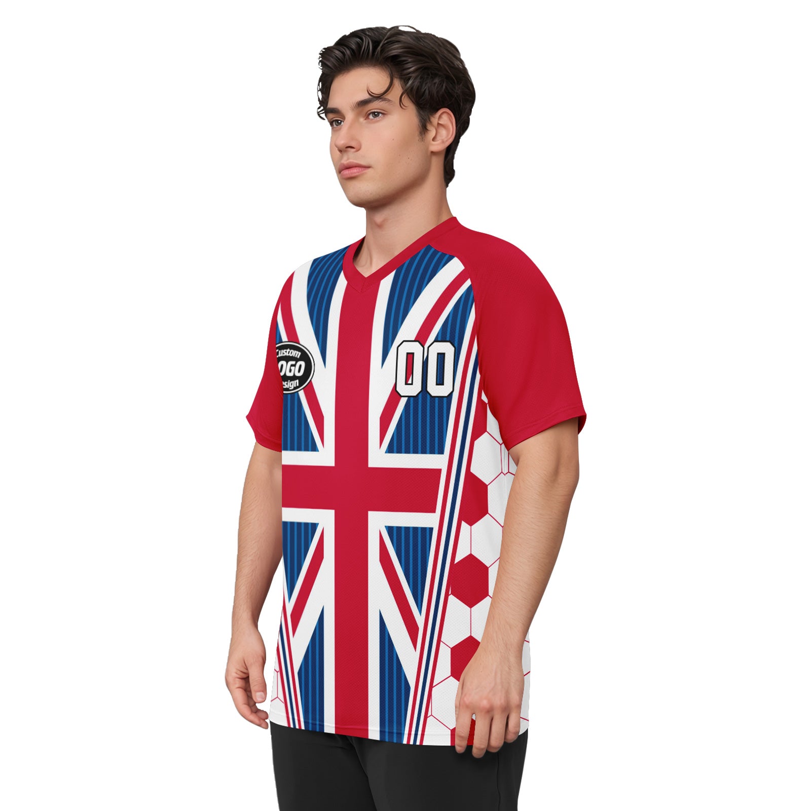 Custom England 2026 World Cup Football Shirt Customized Soccer Jersey for Fans Add Your Name & Number FZ190-F023109-8