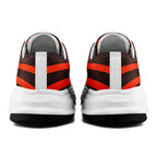 Custom Black Orange Ohio Football Jersey and Sports Shoes Combo Offer Personalized Combo ZH-D023031-8