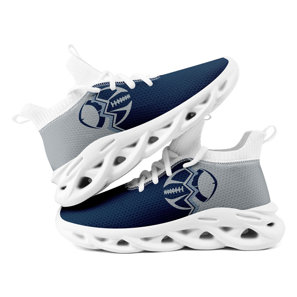 Custom Blue Grey Washington MaxSoul Shoes and Hat Combo Offer Personalized Combo ZH-D028017-14